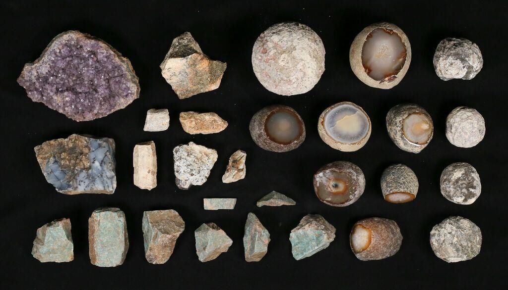 MINERALS AMAZONITE AMETHYST