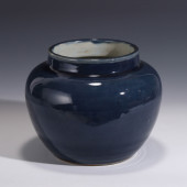 MING BLUE GLAZED MONOCHROME JA