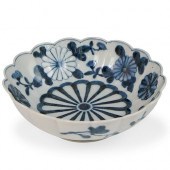 MING DYNASTY BLUE AND WHITE PO