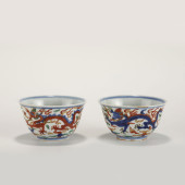 MING JIAJING COLORFUL DRAGON B