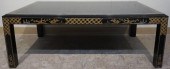MING STYLE GILT AND BLACK LACQ