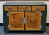MING STYLE PARCEL GREEN ENAMEL