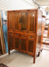 MING STYLE TWO-STACK HUALI CAB