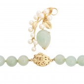 MINGS, A JADE, CULTURED PEARL