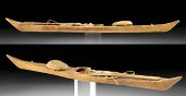 MINIATURE 19TH C. INUIT SEALSK