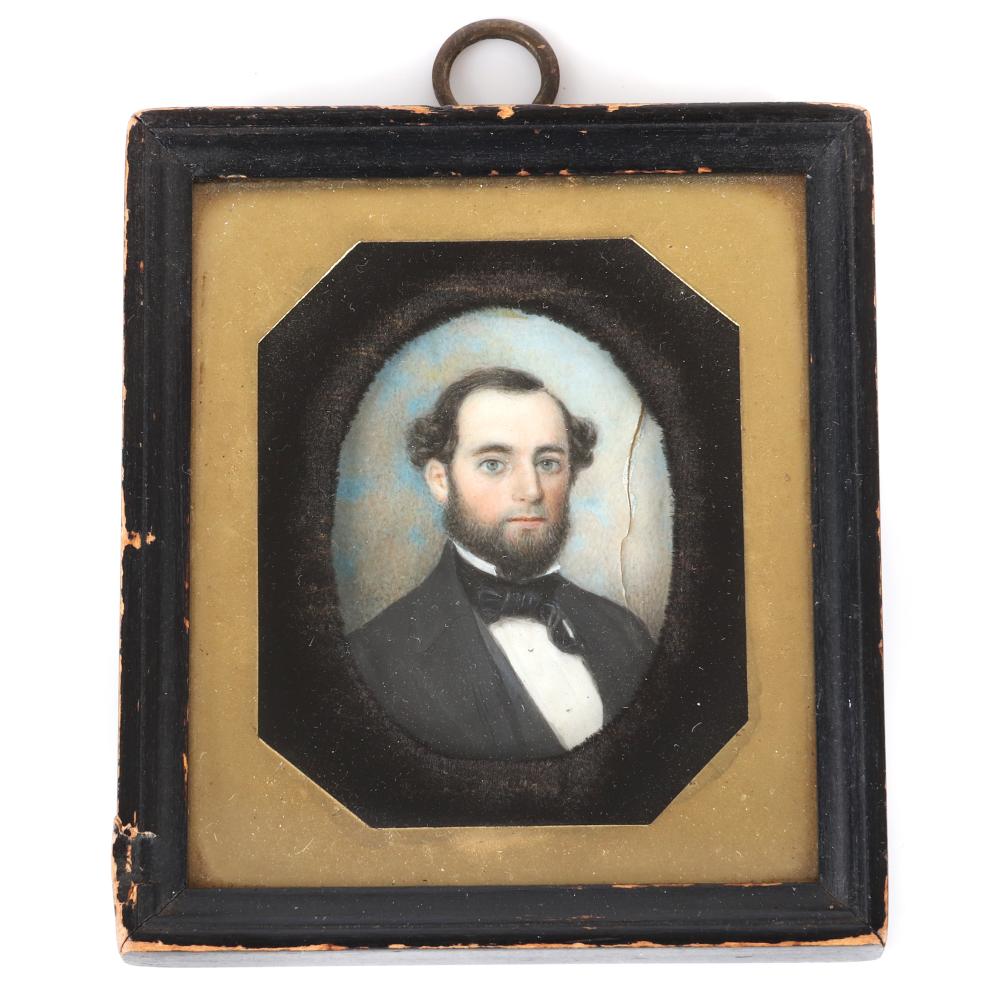 MINIATURE AMERICAN 19TH CENTURY