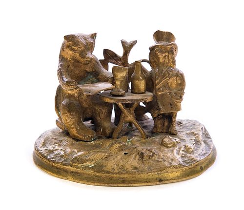 MINIATURE AUSTRIAN BRONZE OF