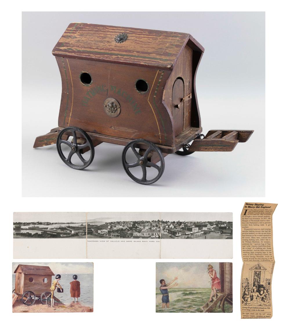 MINIATURE BATHING WAGON EARLY