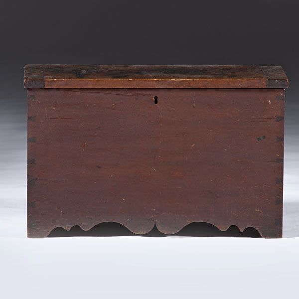 Miniature Blanket Chest American