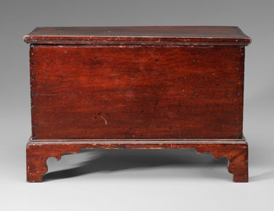 Miniature Blanket Chest American,