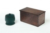 MINIATURE BLANKET CHEST AND TR