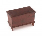 MINIATURE BLANKET CHEST CONTAI