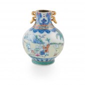 MINIATURE BLUE AND WHITE WITH
