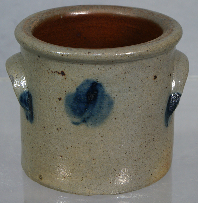 Miniature blue decorated