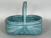 MINIATURE BLUE PAINTED ORSCHBO