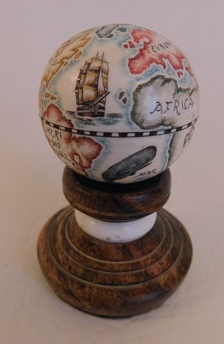 MINIATURE BONE GLOBE 1654