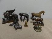 Miniature Bronze Animal Lot.In