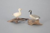 MINIATURE CANADA AND SNOW GOOS