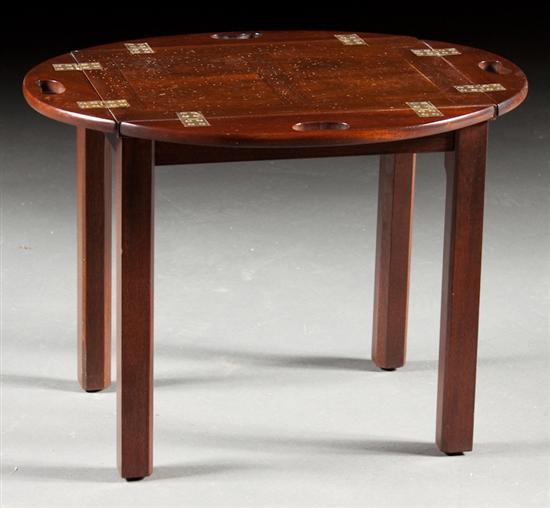 Miniature carved mahogany