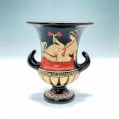 MINIATURE CERAMIC GREEK TROPHY