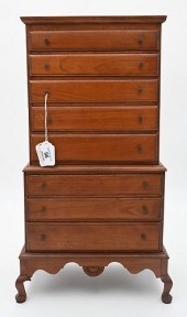 MINIATURE CHERRY CHEST ON CHES