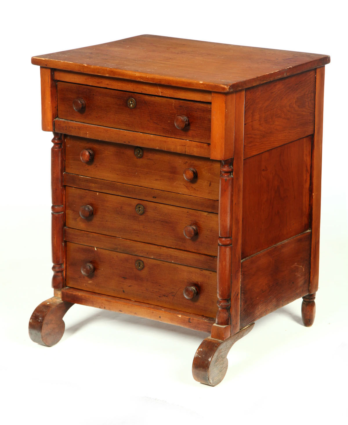MINIATURE CHEST OF DRAWERS.   