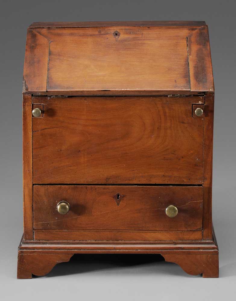 Miniature Chippendale Cherrywood