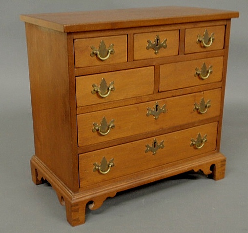 Miniature Chippendale style chest