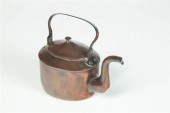 ***MINIATURE COPPER KETTLE.  A