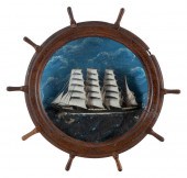 MINIATURE DIORAMA OF A THREE-M