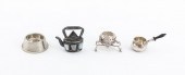 MINIATURE DOLLHOUSE SILVER ART
