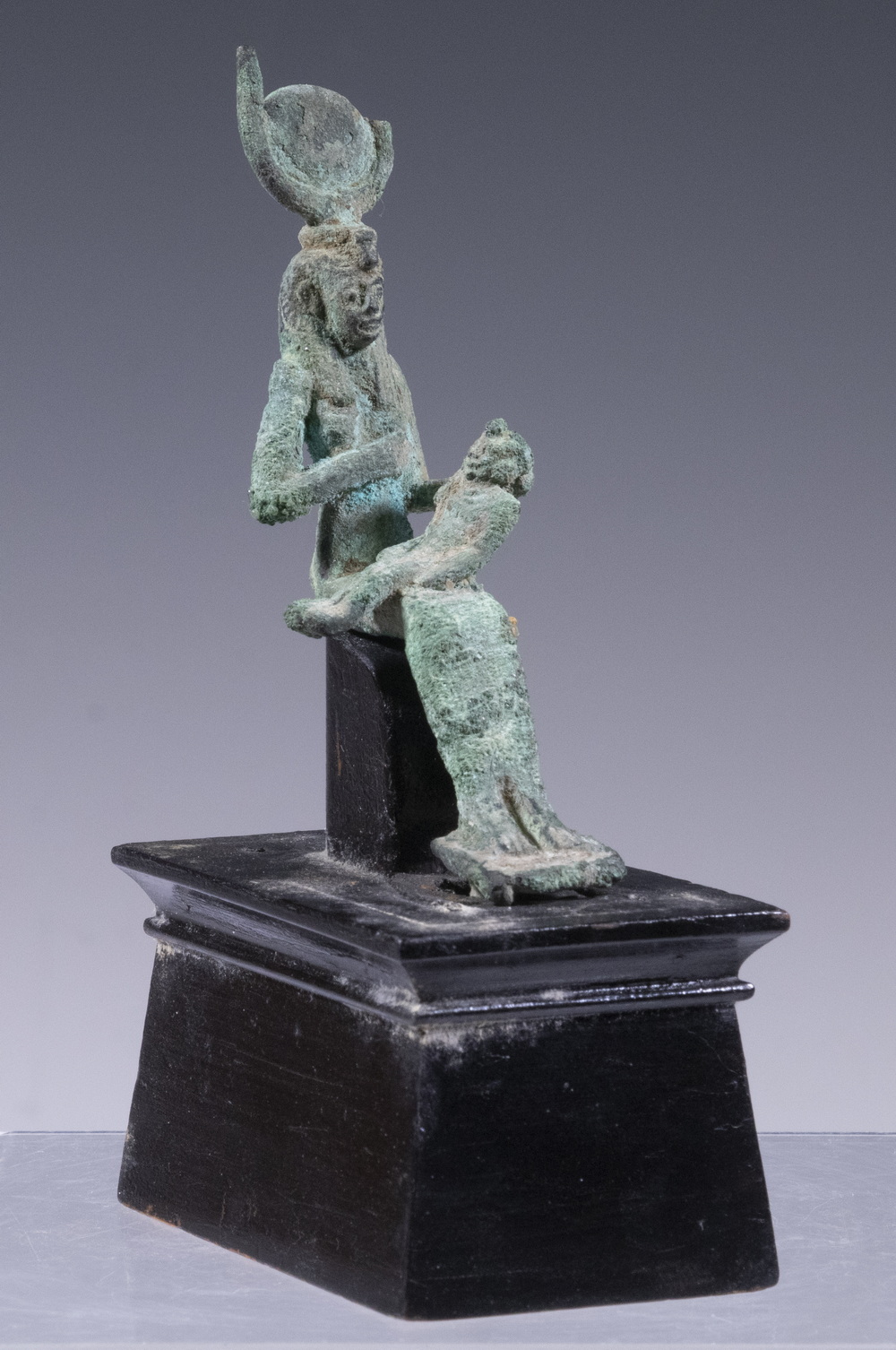 MINIATURE EGYPTIAN BRONZE SCULPTURE