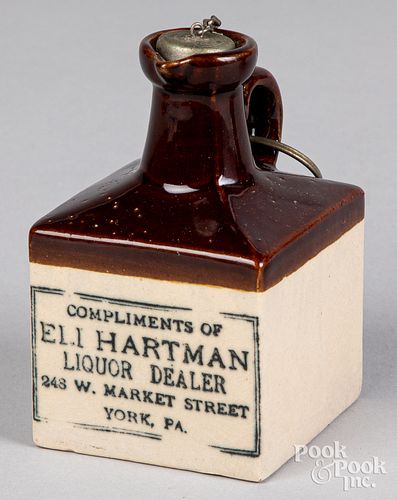 MINIATURE ELI HARTMAN STONEWARE