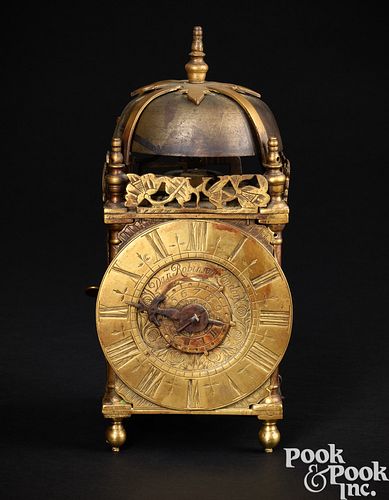 MINIATURE ENGLISH BRASS LANTERN