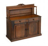 Miniature English rosewood chi