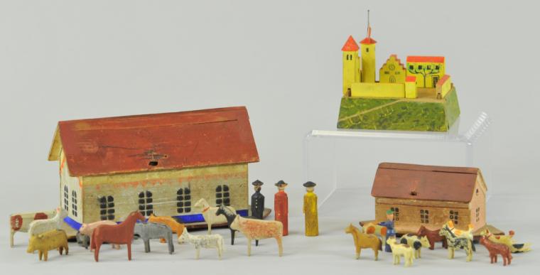 MINIATURE ERZGEBIRGE FORT &