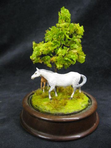 Miniature Figurines of Horse & Colt