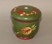 MINIATURE FOLK ART PAINTED BUC