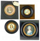 MINIATURE: FOUR WOMEN ON ROUND