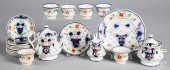 MINIATURE GAUDY WELSH TEA SERV