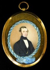 MINIATURE: GENTLEMAN ON OVAL S