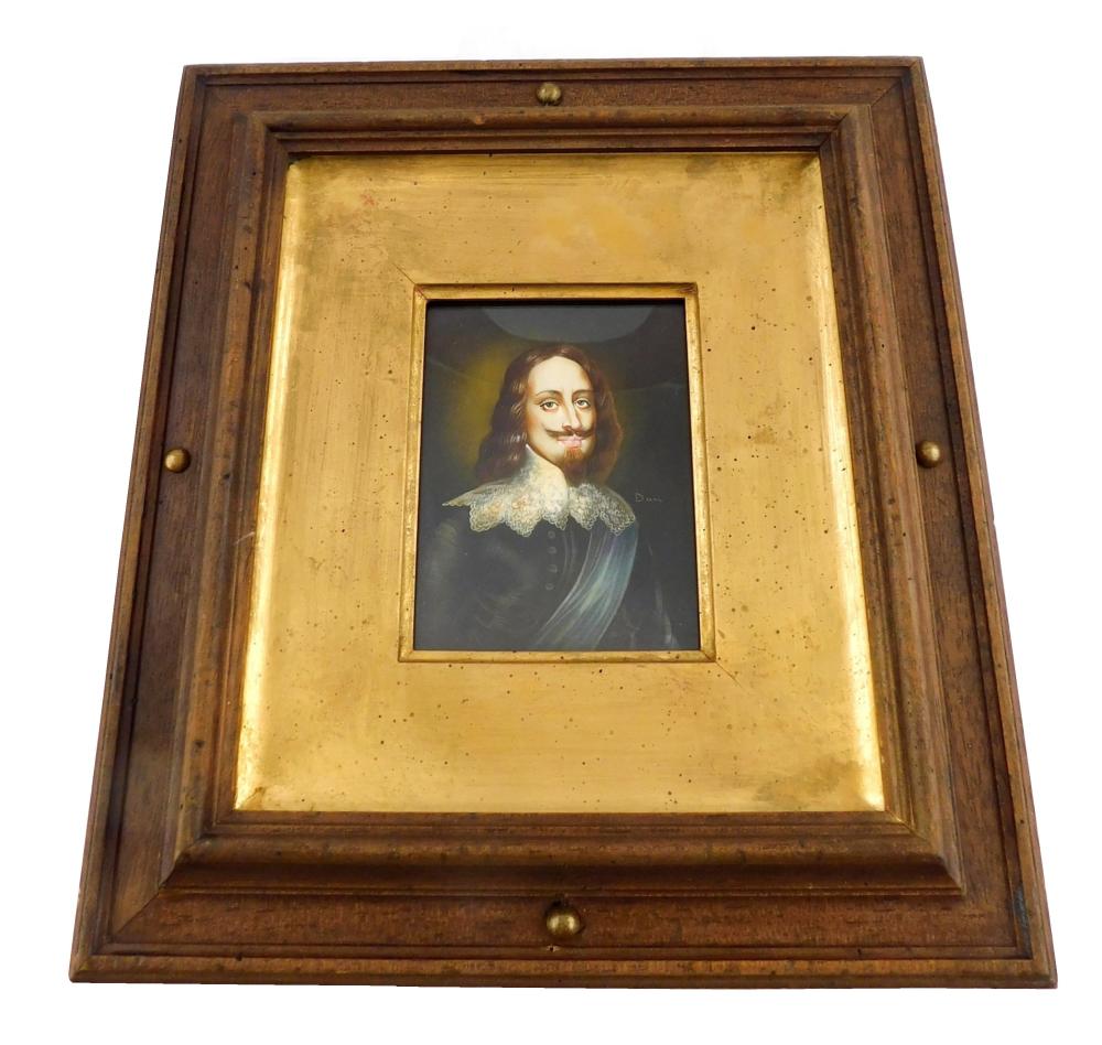 MINIATURE: GENTLEMAN, RECTANGULAR