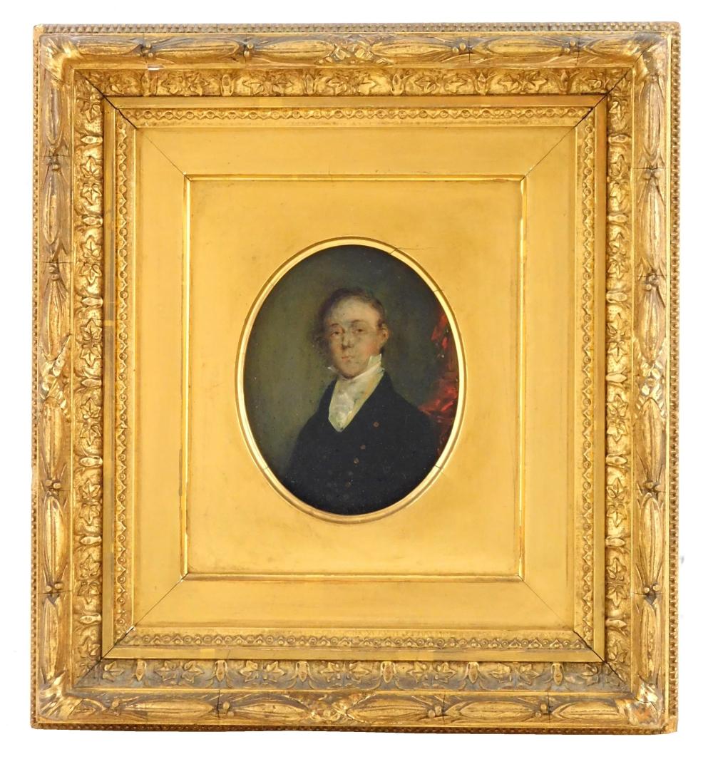 MINIATURE: GENTLEMAN, RECTANGULAR