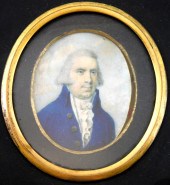 MINIATURE: GENTLEMAN WITH POWD