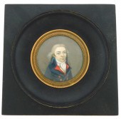 MINIATURE: GENTLEMAN WITH POWD