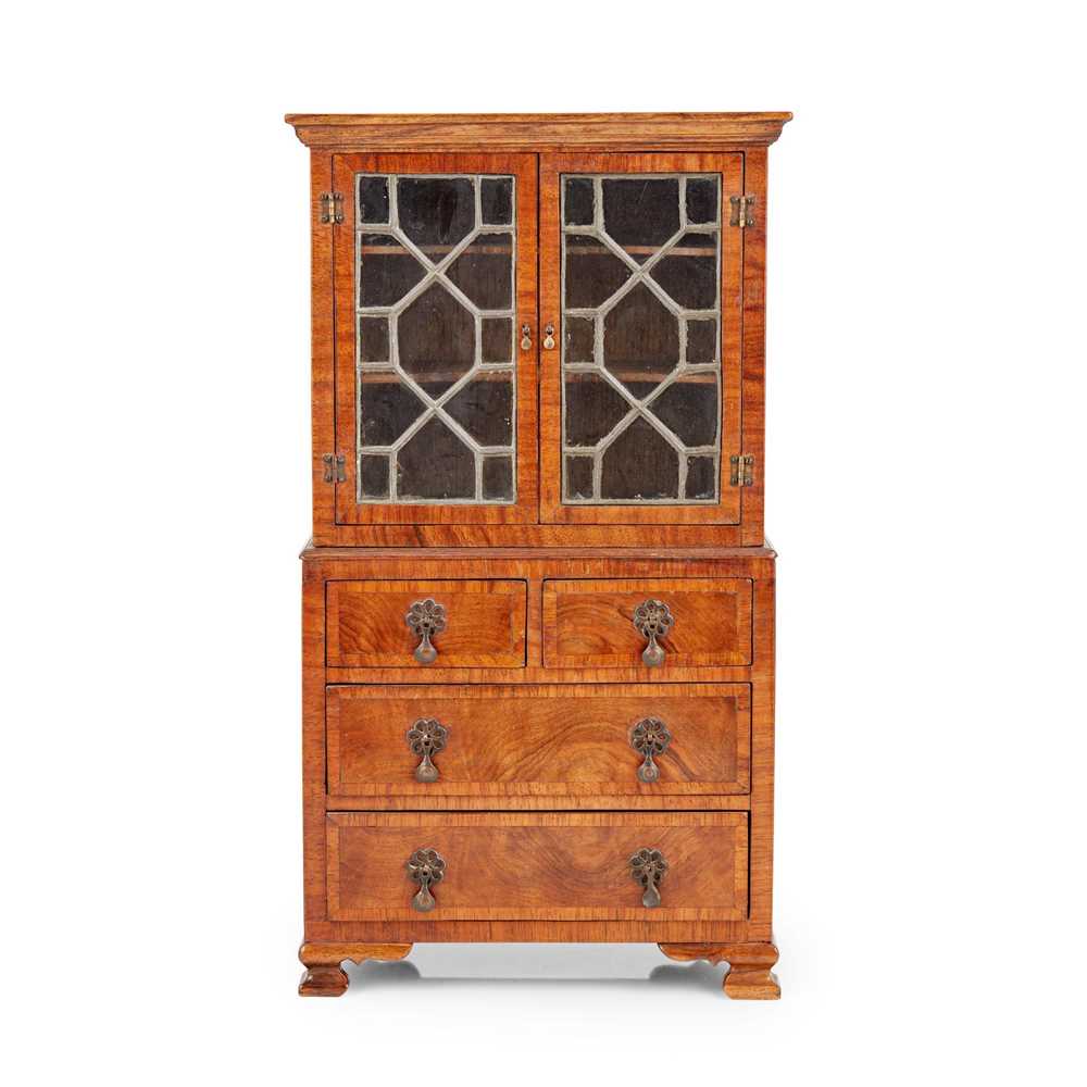 MINIATURE GEORGE II STYLE WALNUT