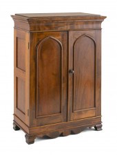 MINIATURE GOTHIC ARMOIRE 19TH