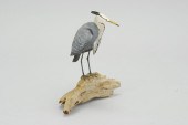 MINIATURE GREAT BLUE HERONBy P