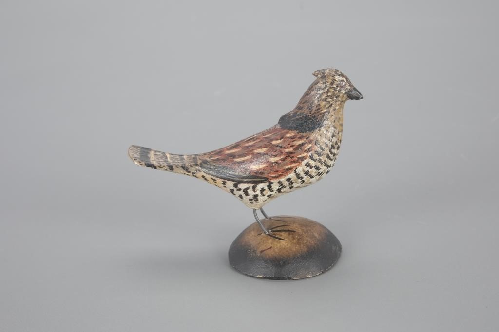 MINIATURE GROUSEA. Elmer Crowell