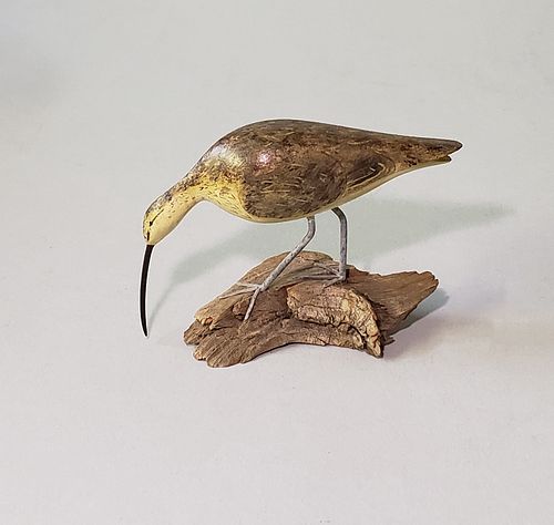 MINIATURE HAND CARVED AND PAINTED